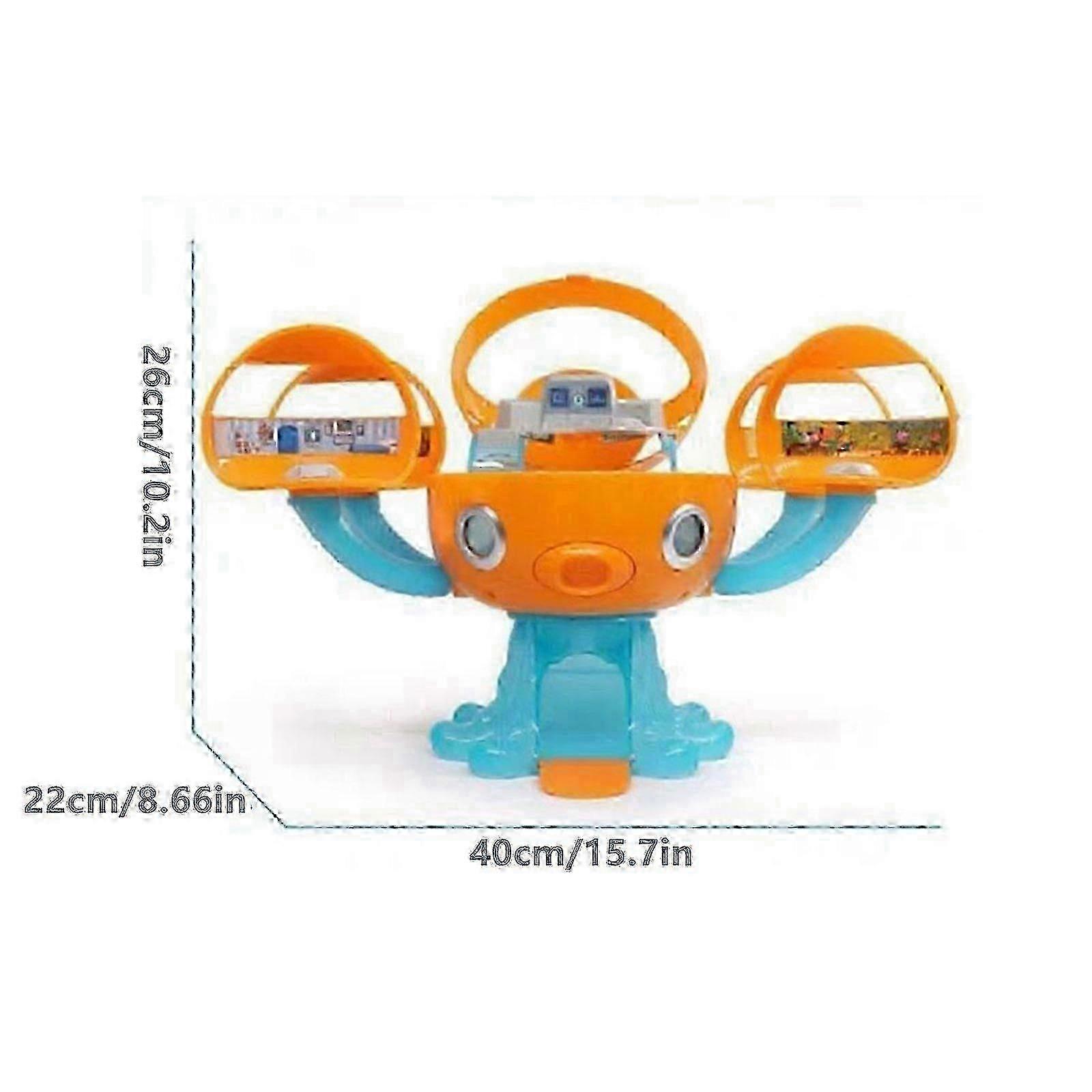 2025 Octonauts Octopod Castle Adventure مجموعة لعب مع 8 شخصيات حركة (برنقيل ، بيزو ، كوازي المزيد)