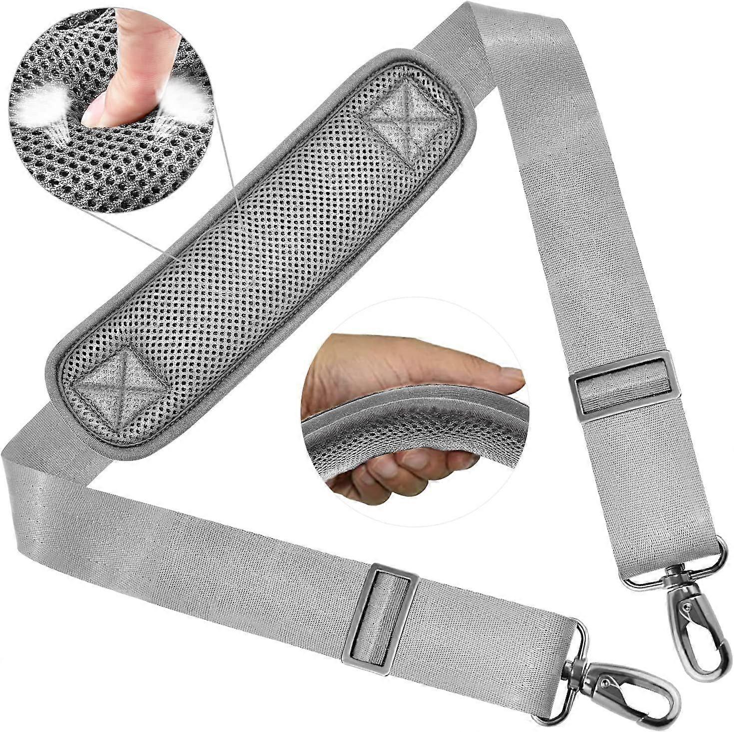 Shoulder Strap 58" Universal Handbag Strap with Ultra-thick Fixed Padded and Dual Balanced