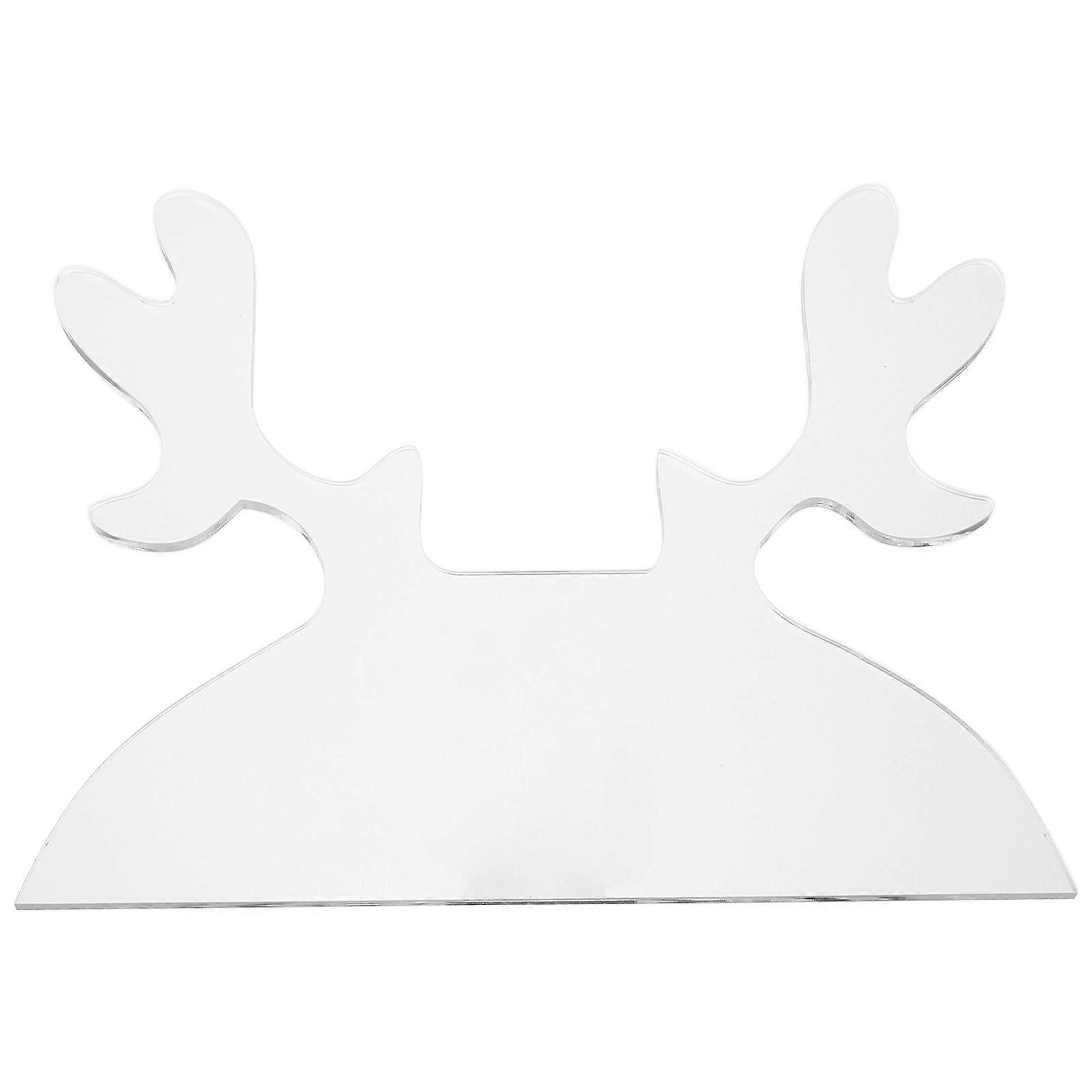 Clear Acrylic Cutting Board Handle Template for