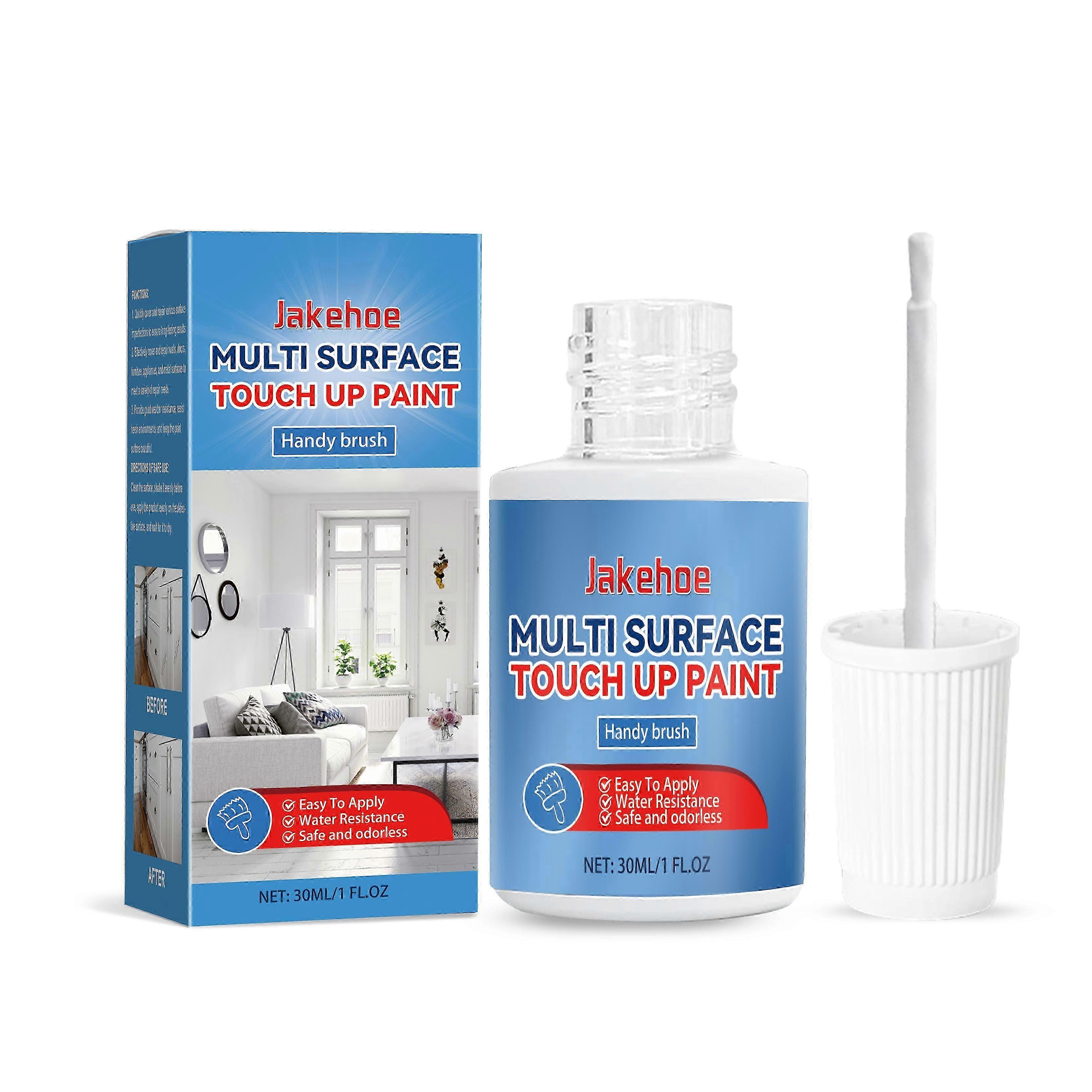 Waterproof Multi-Surface Touch-Up Paint - Quick Repair for Wood, Metal & Plastic - 30ml, Durable, Waterborne Polyurethane, Easy to Use, Long-Lasting C