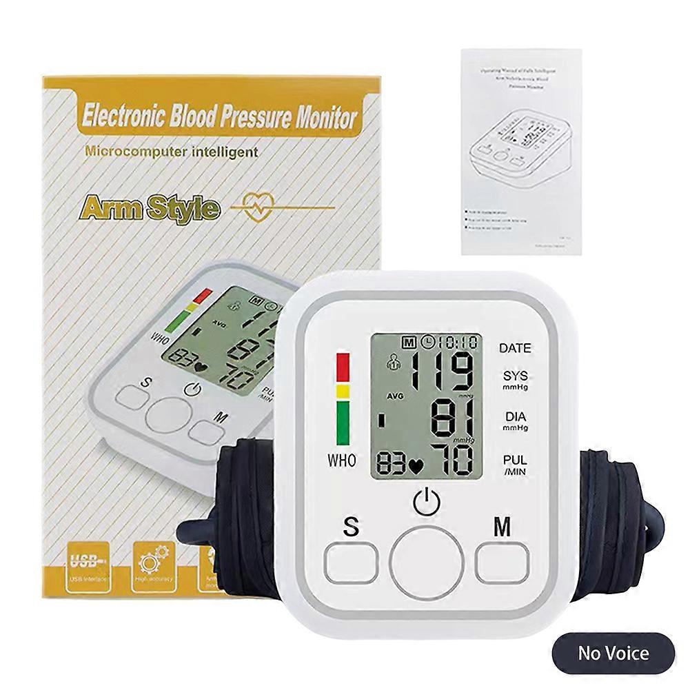 Digital Automatic Blood Pressure Monitors Upper Arm-BP Machine for Home Use Elderly