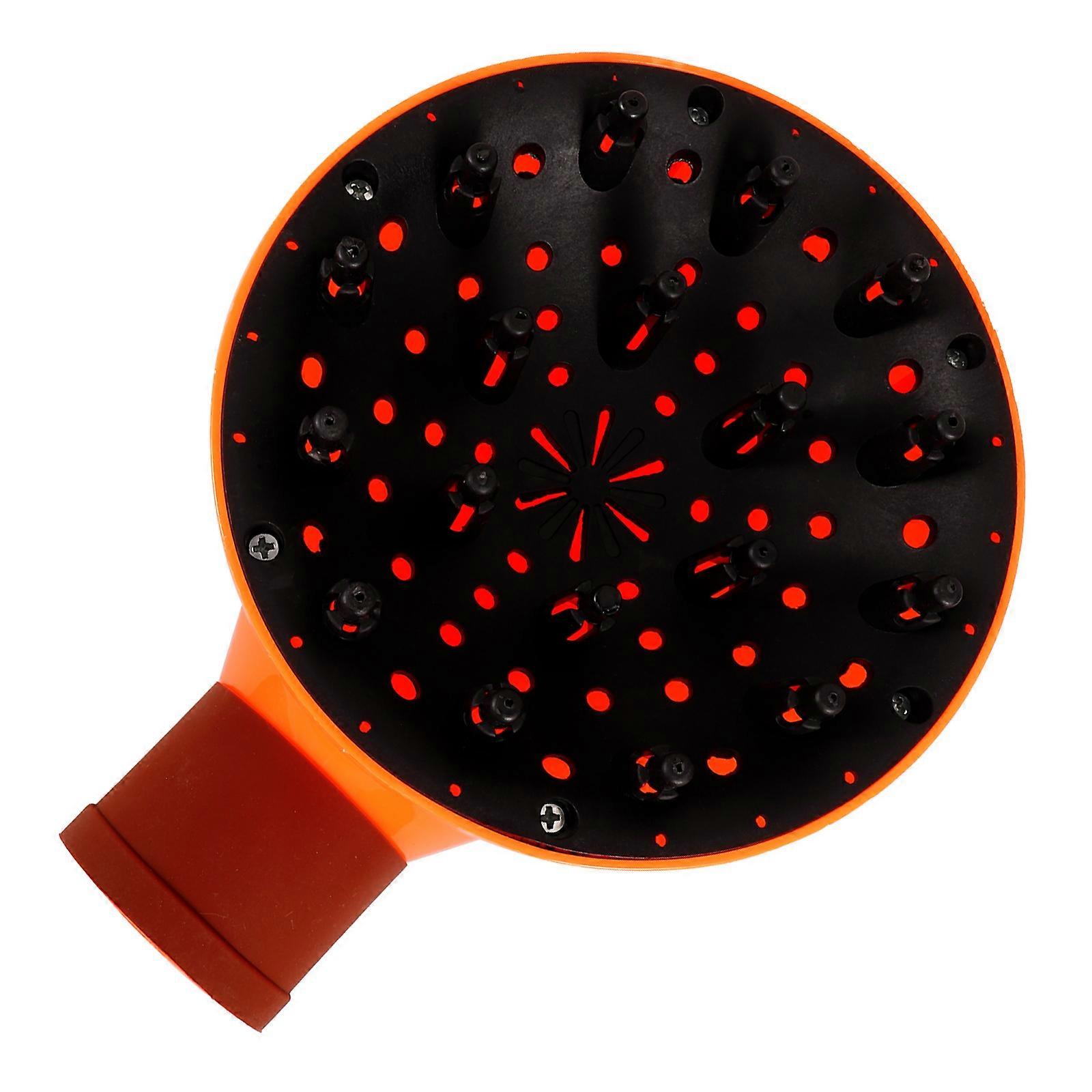 Hair Diffuser Tool for Dryers Styling 3Pcs Orange Color Pc Material