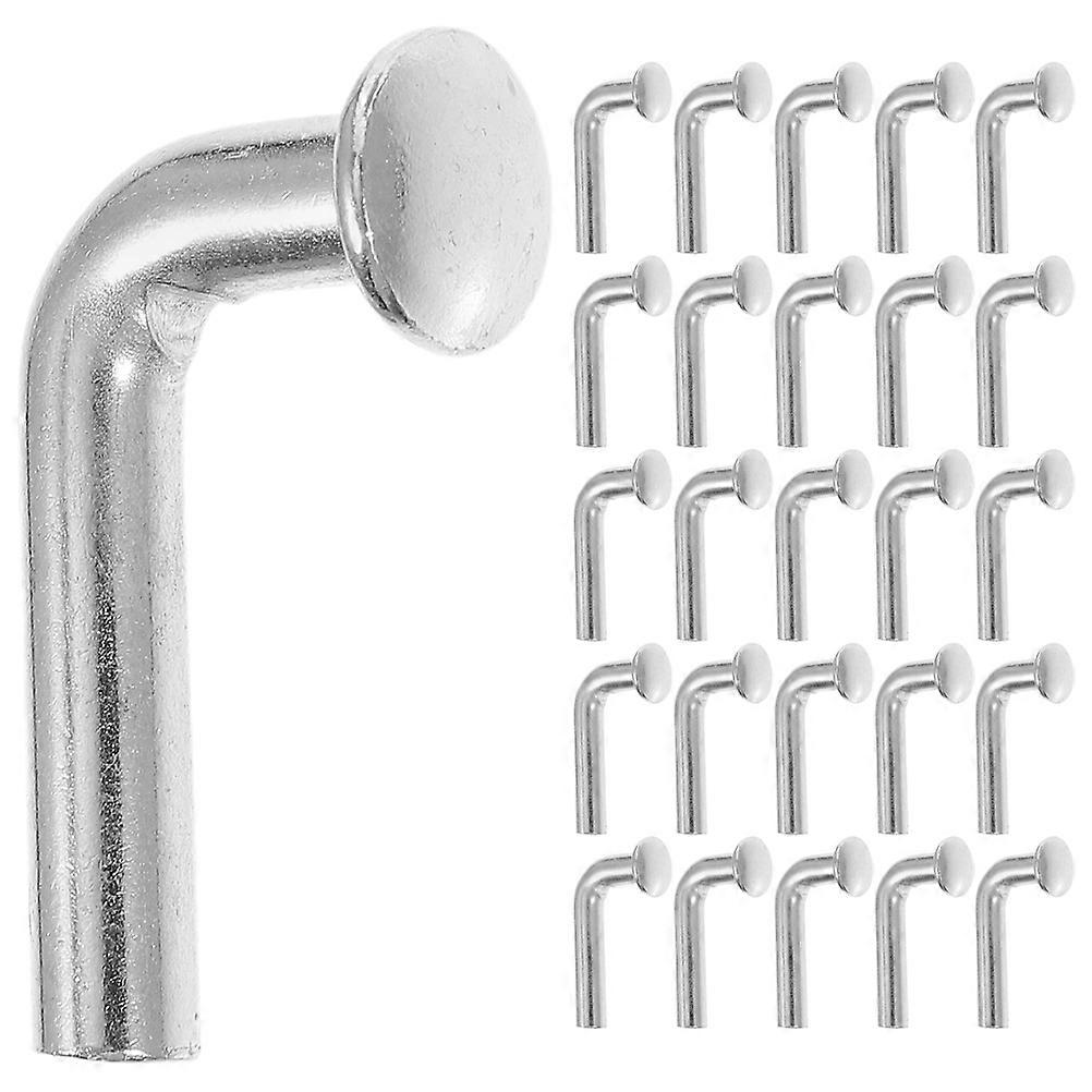 Pallet Rack Drop Pin Heavy Duty Bolts for Secure Racking 70Pcs Silver