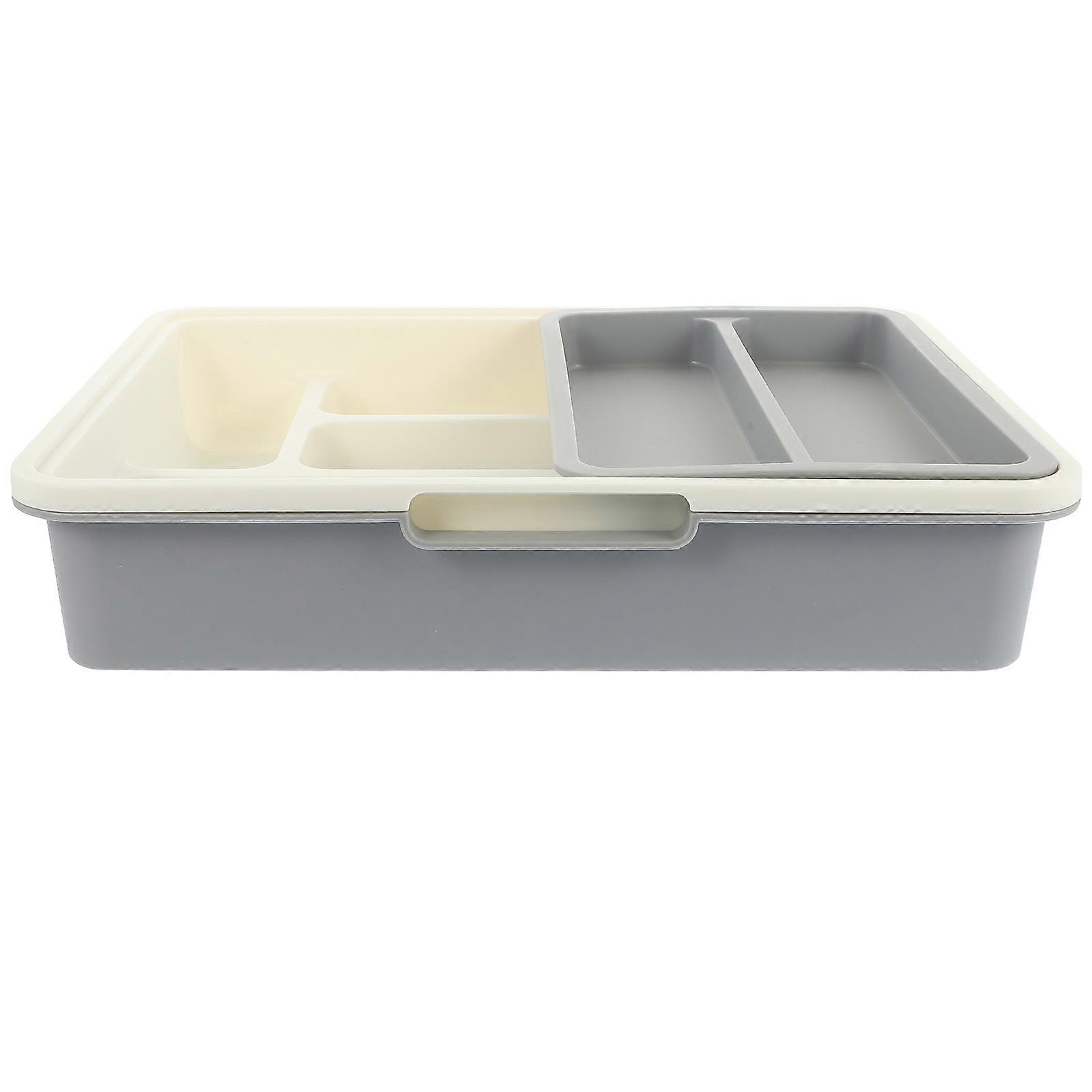 Household Tableware Storage Box Cutlery Organizer for Home 1Set