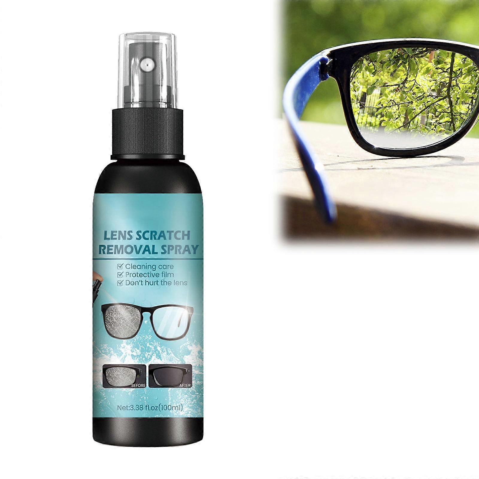 Eyeglass Cleaner Spray 100ml, Quick Scratch Removal, Streak MultiSurface Lens Solution