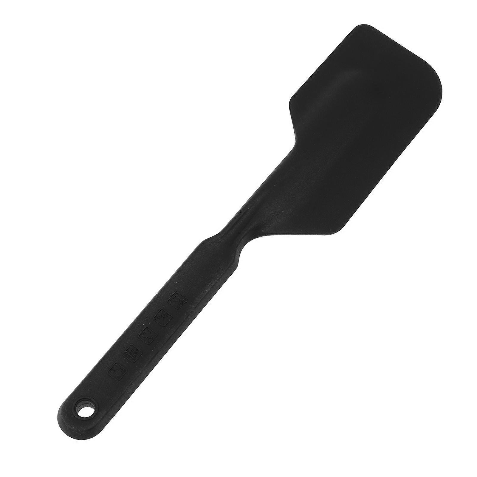 Silicone Spatula Baking Tool for Non-Stick Use with Black Silicone Material