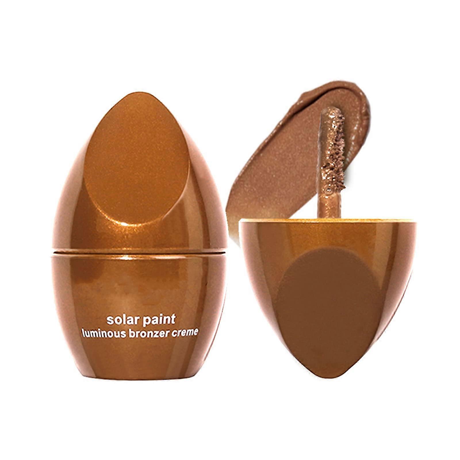 Liquid Contour Waterproof Long Lasting Cream Bronzer for Face with Smooth Texture Warm Brown