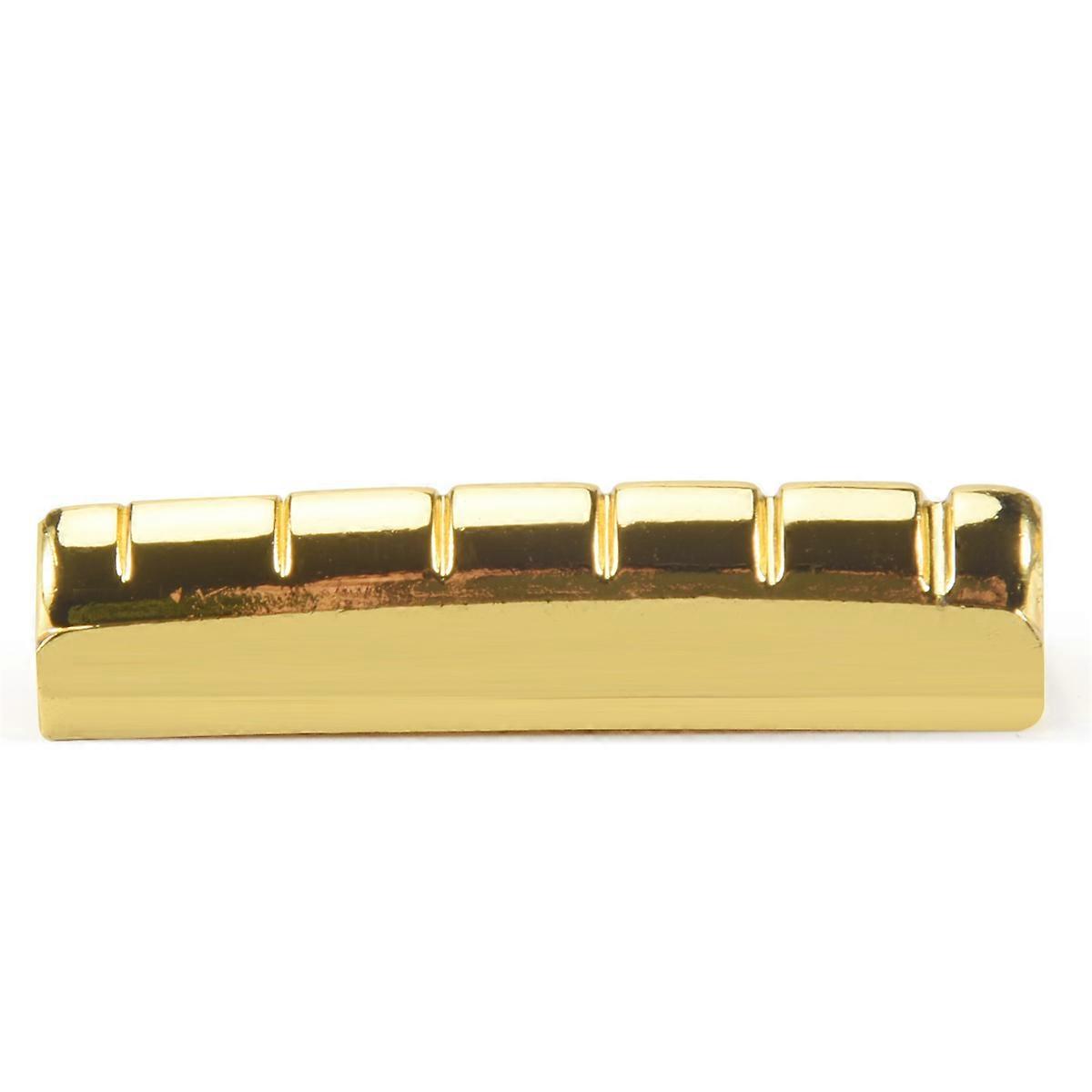 Guitar Brass nut for acoustic or ,Gold