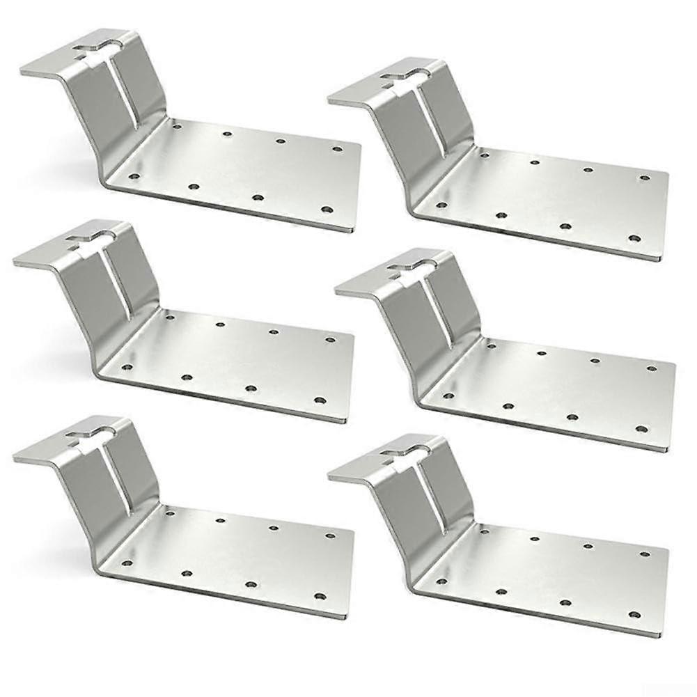 Heavy Duty T Post Brackets Rust Resistant Fence Brackets for MultiPurpose Outdoor Use
