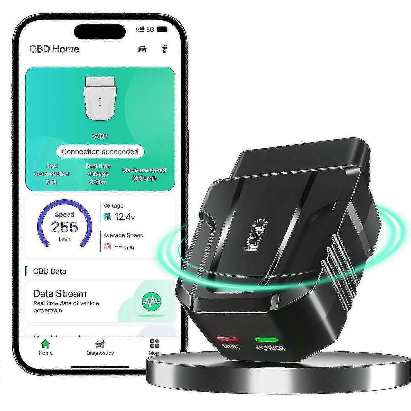 OBD2 Scanner Reader Bluetooth Wireless Auto Diagnostic Scan Tool for iOS & Android,Offer