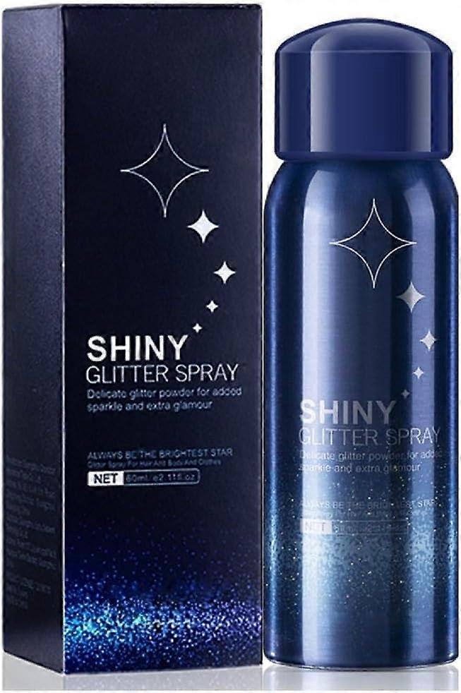 Glitter Spray for Crafts and Decorations with Even Sparkle Coverage and MultiSurface Adhesion