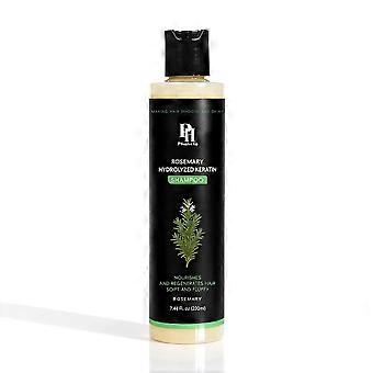 Organic Rosemary Hair Growth Shampoo  Natural Thickening & Strengthening Shampoo with Hydrolyzed Keratin for Thinning Hair & Hair Loss, Sulfate-Free f