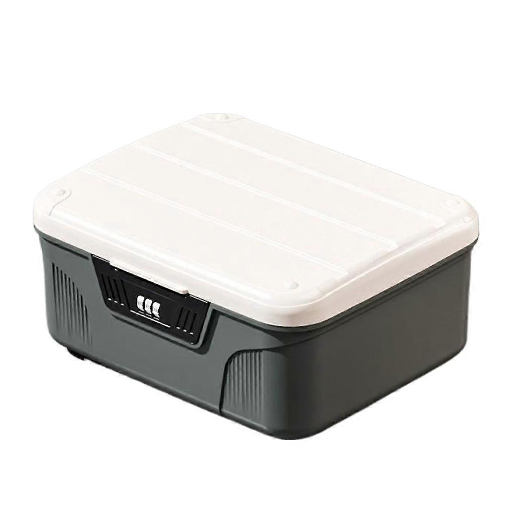 Clear Lock Box Transparent Medication Storage Solution With Lockable High Capacity Medication Box