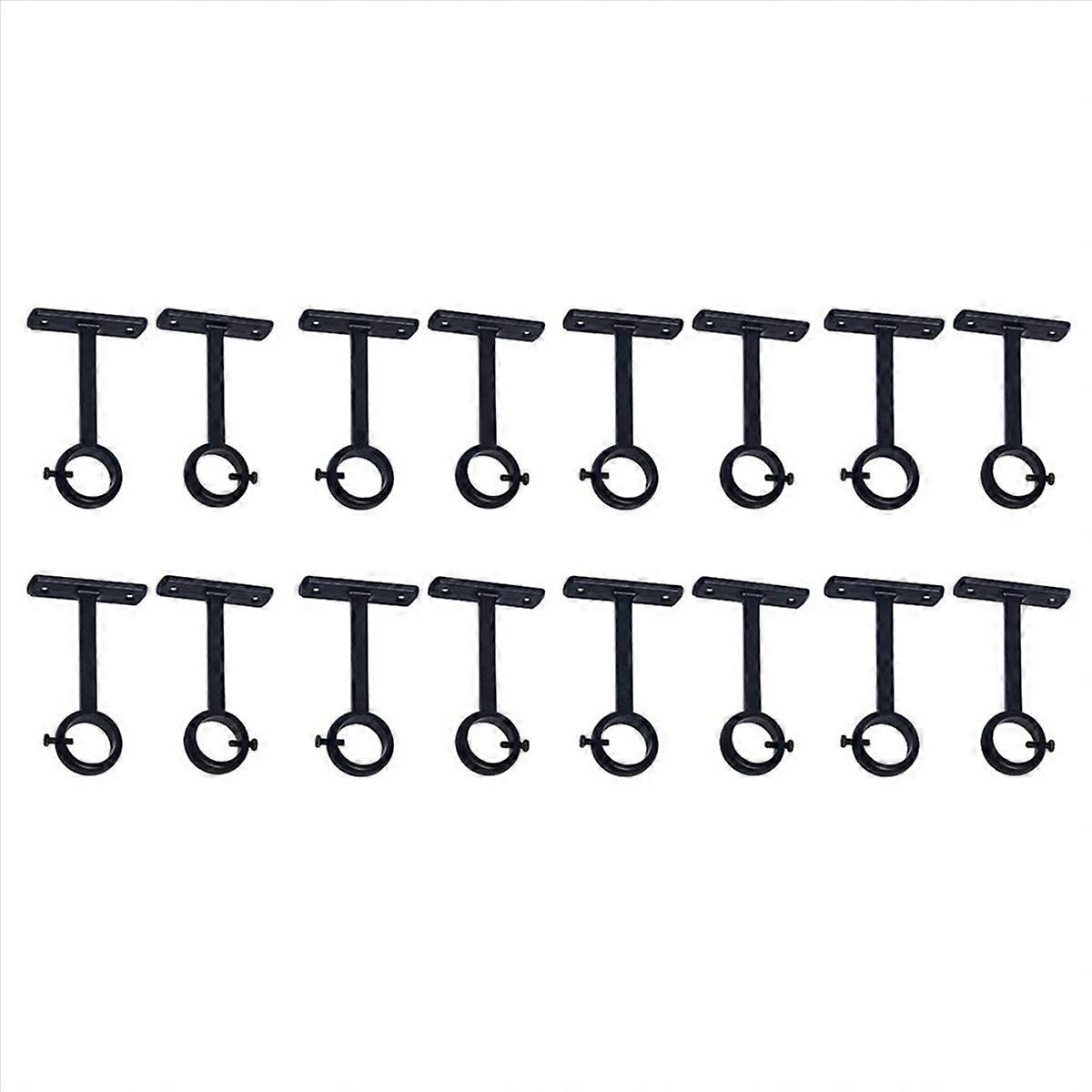 Ceiling Mounted Curtain Rod Brackets, Heavy Duty Ceiling Bracket