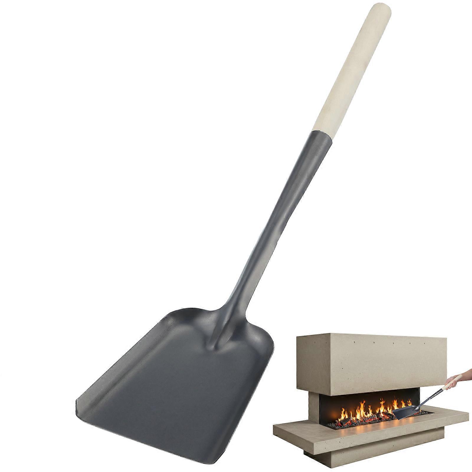 Kitchen Stove Long Handle for Ash Cleaning with Wood Handle