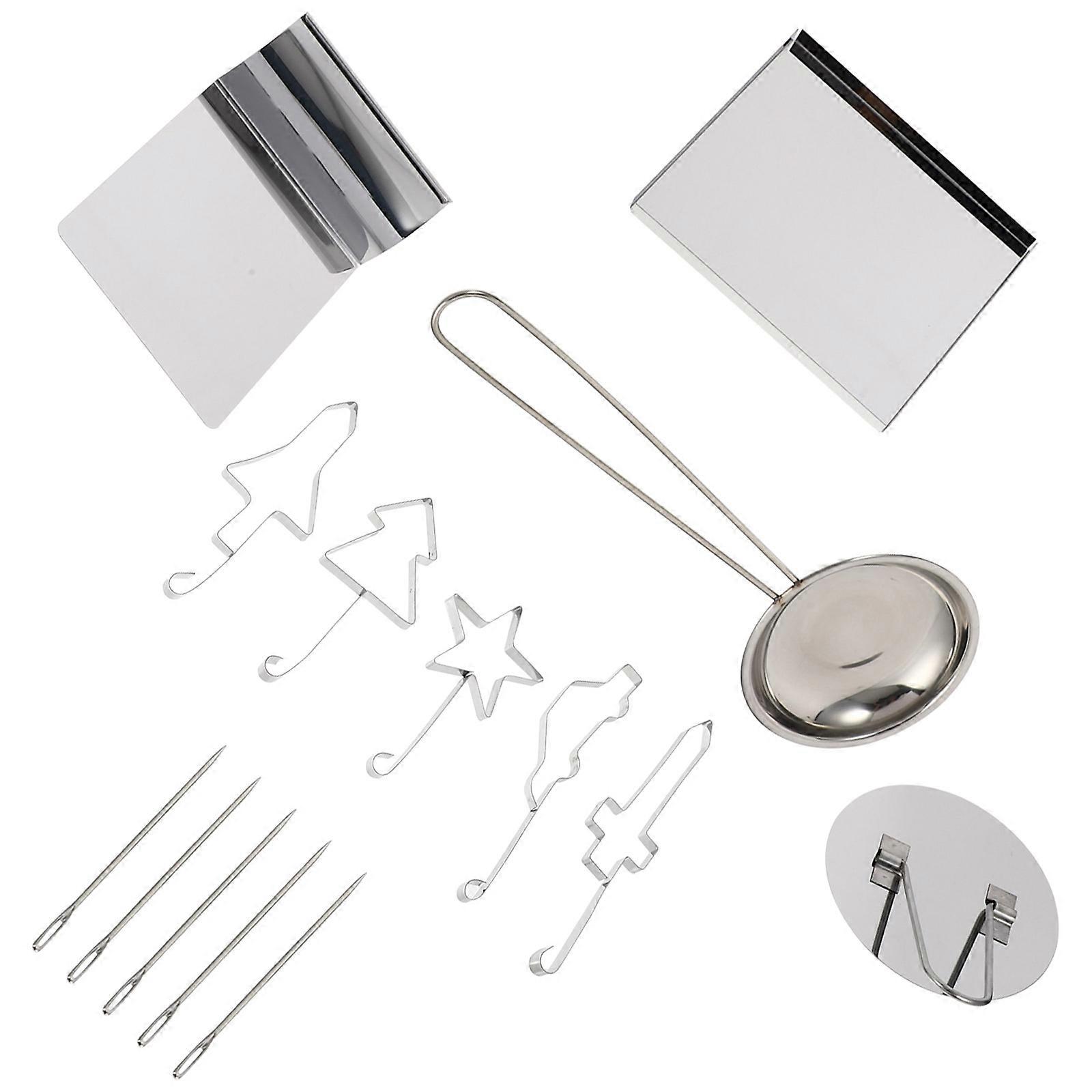 Cookie Molds Stainless Steel Biscuit Molds for Kitchen Baking 1Set