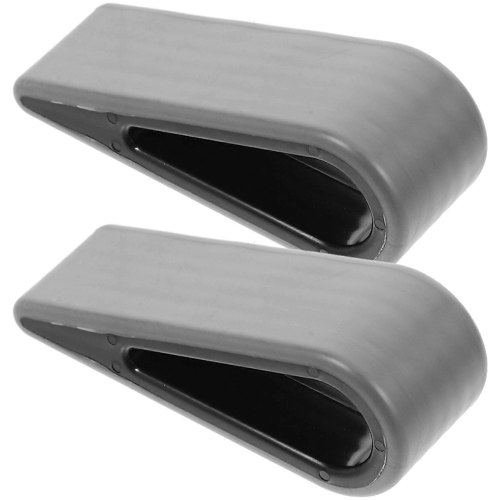 Laptop Computer Holder Elevated Kickstand for Laptop Use 2Pcs Black