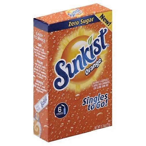 Sunkist Orange Singlar Drink Mix