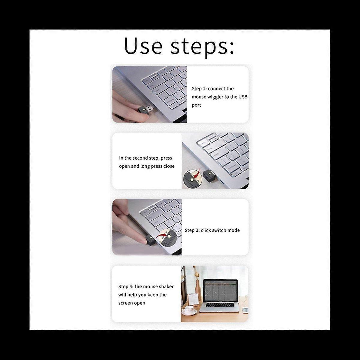 Undetectable Automatic Computer Mouse Mover Jiggler