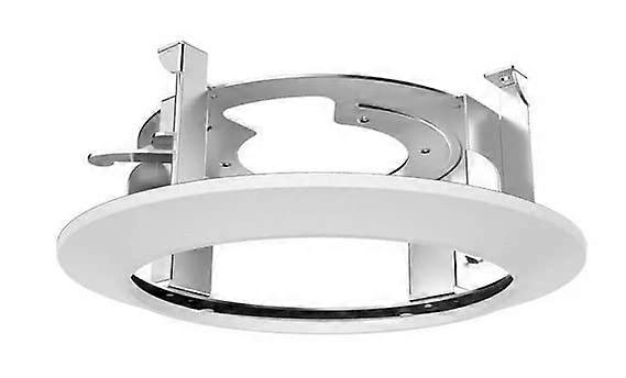White InCeiling Dome Camera Mount with Concealed Cable Management and LowProfile Installation