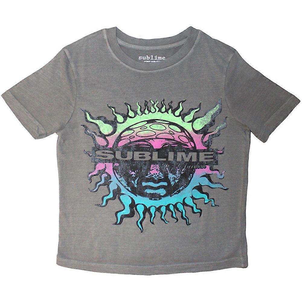 Sublime Gradient Sun Crop Top