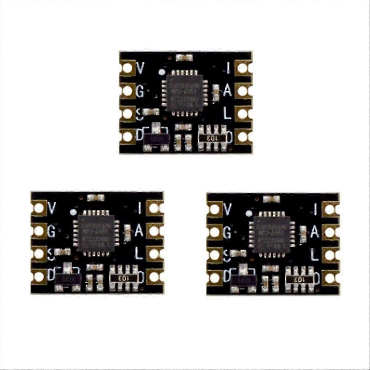3Pcs MPU-6050 Module Triaxial Acceleration Gyroscope Module