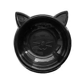 Pet Food Bowl Cat Face Shape Large Capacity Feeding Dish Cat Bowl Pet Water Drinking Feeder for