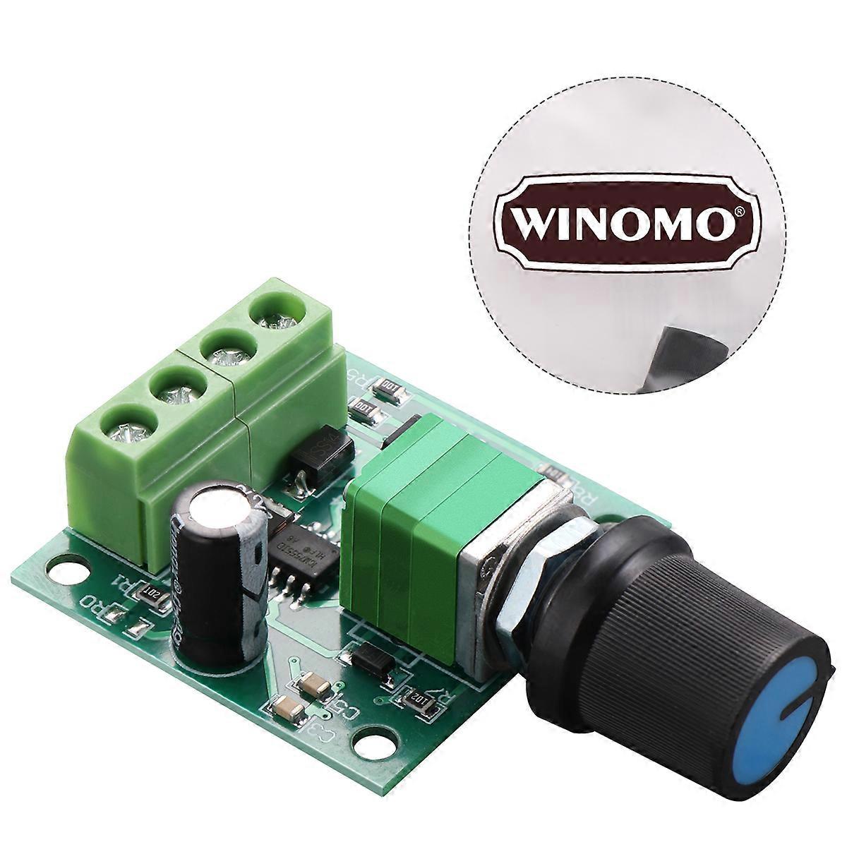 Winomo Dc Motor Controller for 2A Motor Control with Pwm Function Dark Green