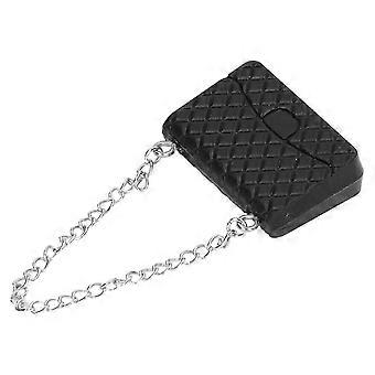 Bunte Miniatur-Puppenhandtasche für Puppenhäuser im Maßstab 1:12