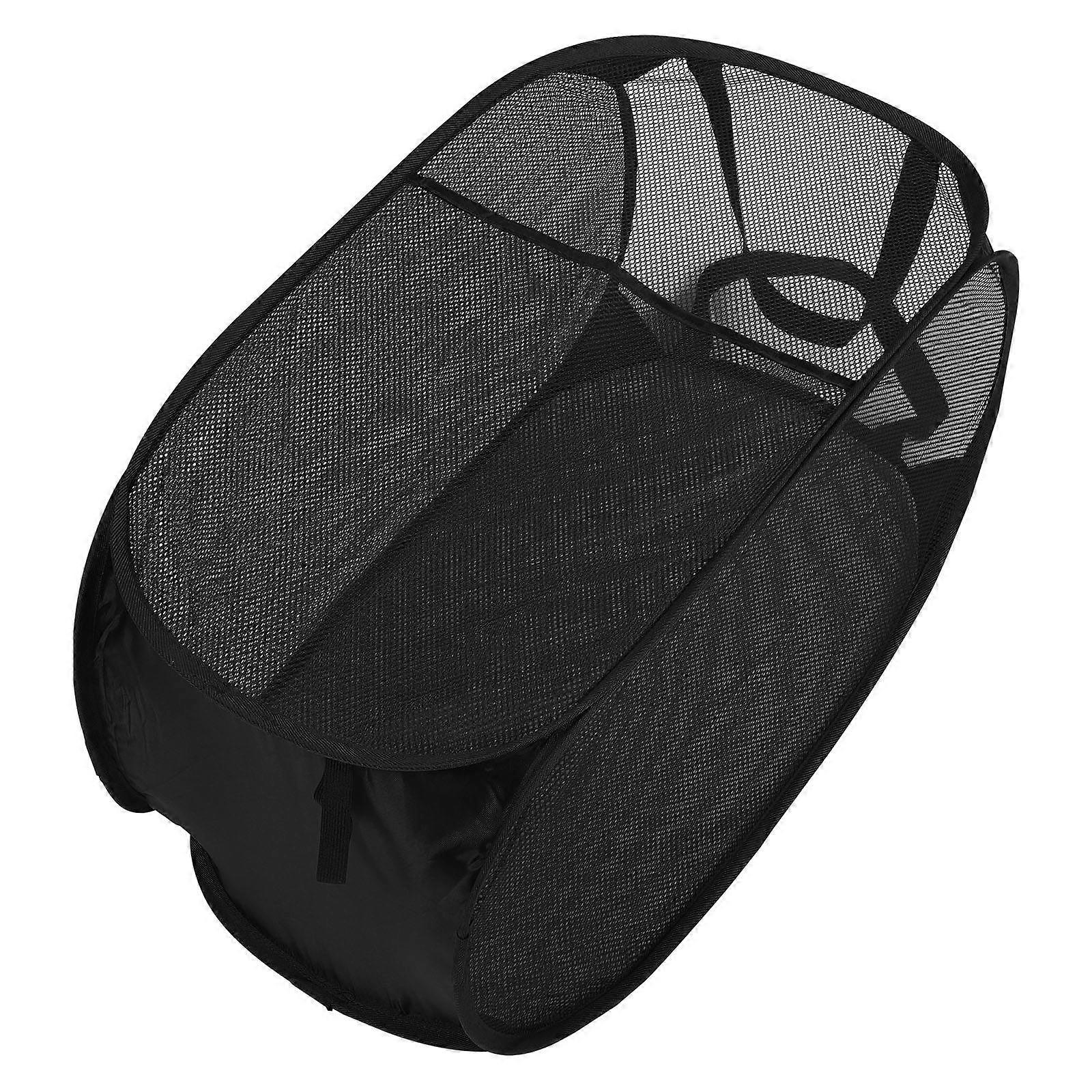 Multipurpose Foldable Laundry Basket Rectangular Shape Simple Design For Dormitory 58X36CM 1Pcs