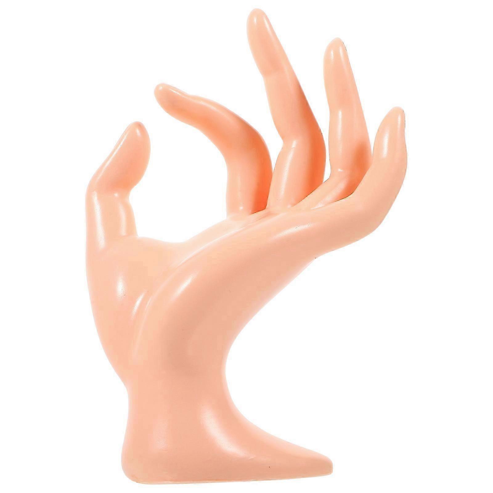 Hand Ring Holder Plastic Ring Display Model for Jewelry Storage Use