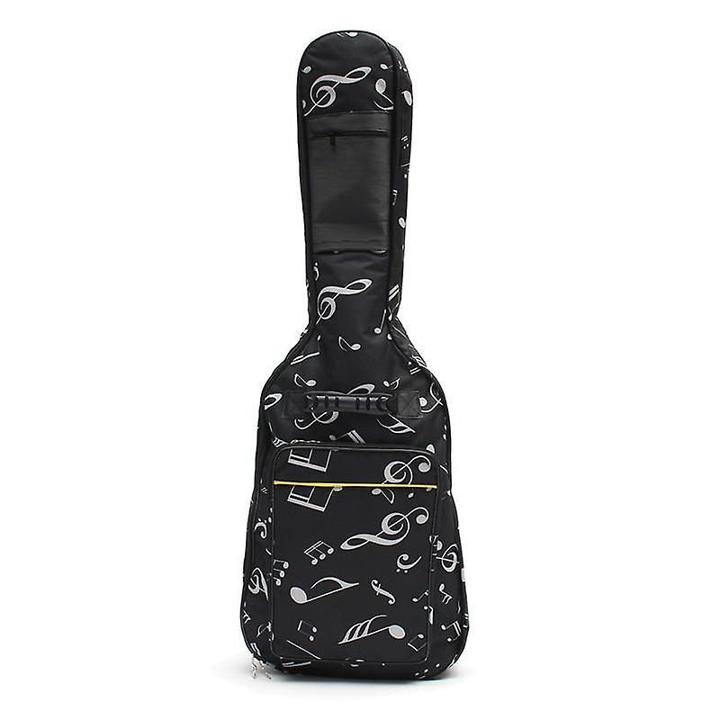 39 40 41 polegadas violão duplo correias acolchoado guitarra soft case gig bag mochila