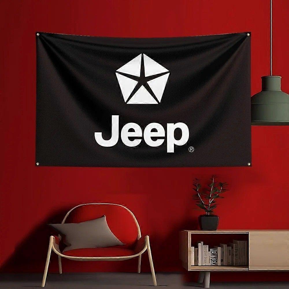 Offroad Jeeper SUV Fans Flaggbanner VQ0735