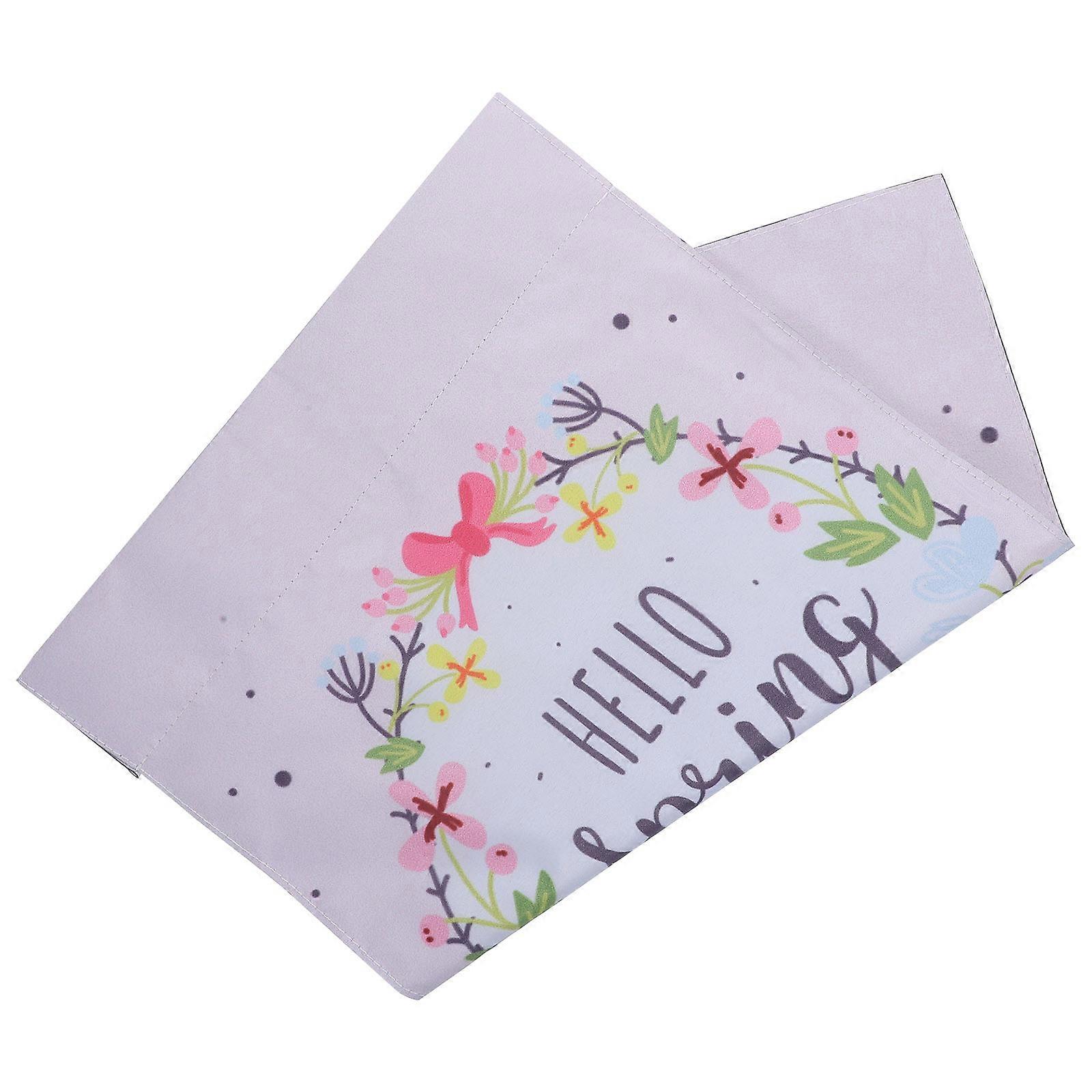 Easter Yard Flag Spring Garden Flag for Decor Polyester Outdoor Decoration