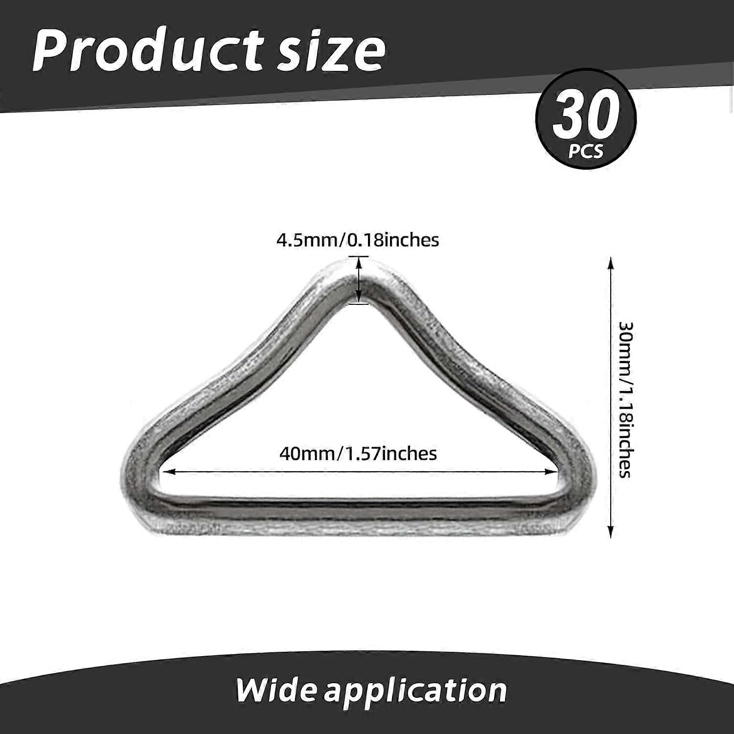 Triangle Ring Buckle,V-Shaped Buckle Trampoline Triangle Ring,Trampoline