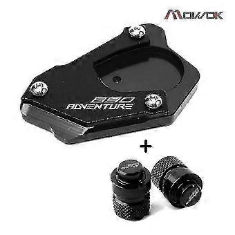 Para KTM 890 Adventure R 890ADV 890adventure 2020 2021 2022 2023 Acessórios para motocicletas pneu valce cap Suporte Almofada Lateral - JA