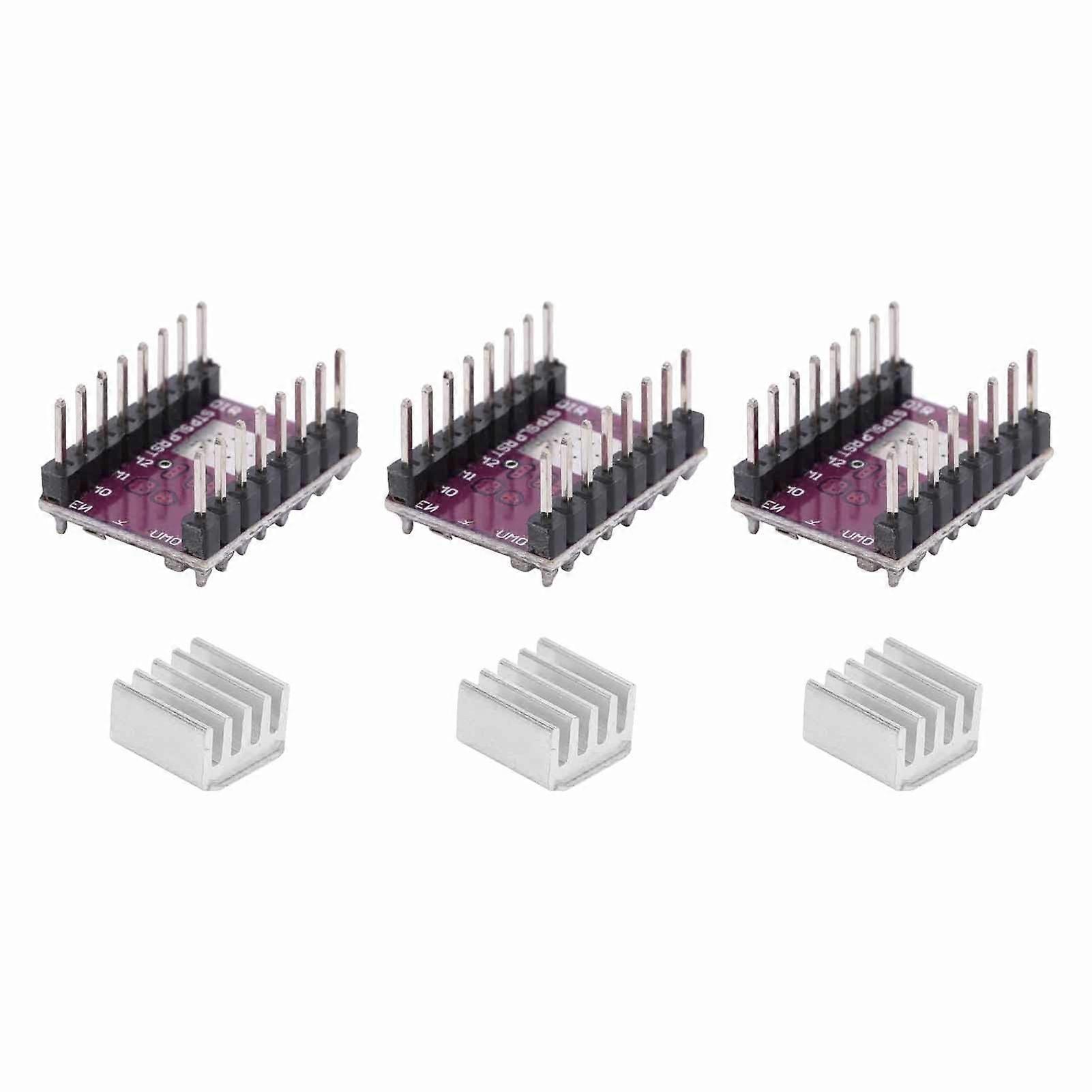 3Pcs Stepper Motor Driver Module 4-Layer PCB 3D Printer Accessories DRV8825 for StepStick