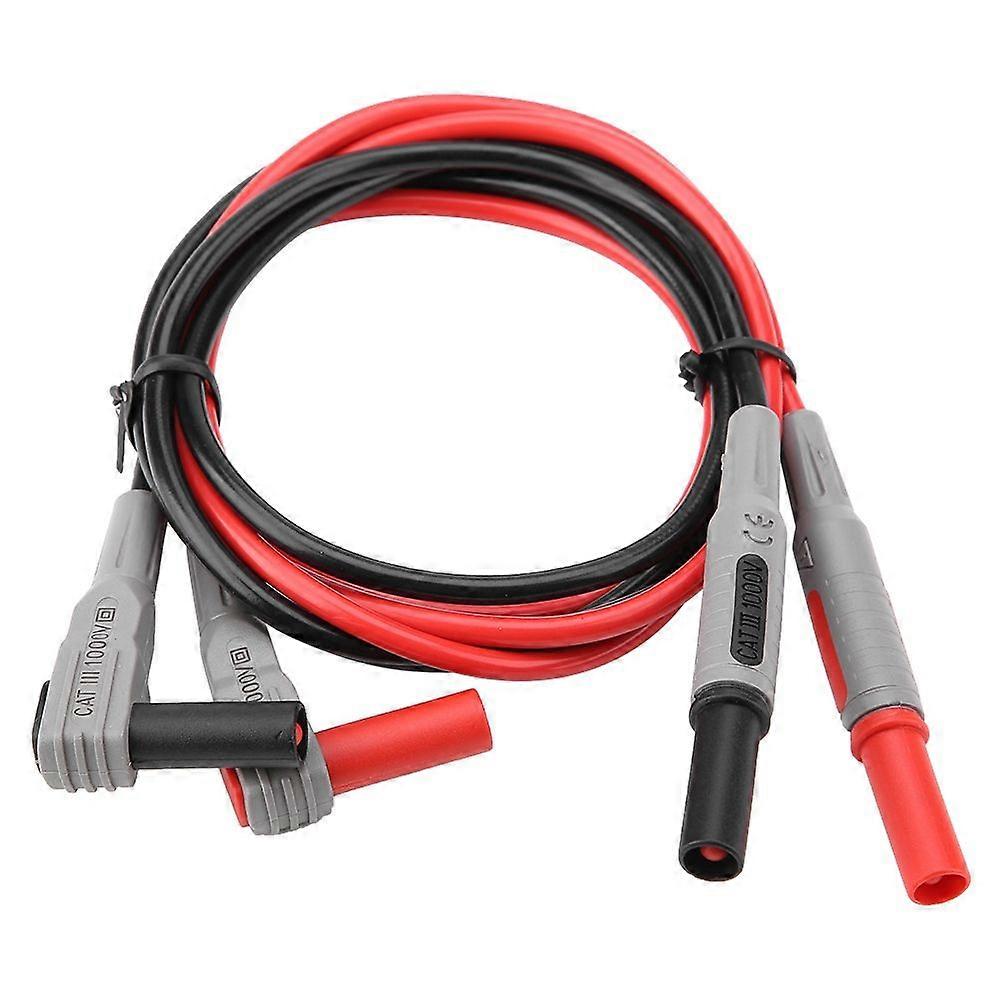28Pcs P1300F Multifunction Replaceable Multimeter Probe Test Lead Kits 4mm Banana Plug
