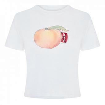 Levis Womens/Ladies Criss Cross Peach Boxy T-Shirt