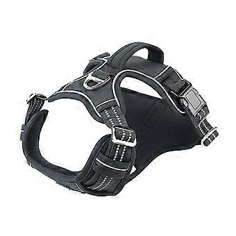 Tactical No Pull Harness For Large Medium Dogs Durable Heavy Duty Camouflage Reflective Harness