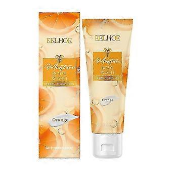 Eelhoe Orange Moisturizing Shower Gel Fresh Orange Essence nærer forsiktig kroppen ren og fuktighetsgivende dusjsåpe