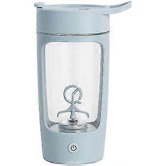 Mamadeira shaker de proteína elétrica, garrafa de shaker de 22oz (650ml) para proteína, proteína misturador de vórtice recarregável USB, portátil