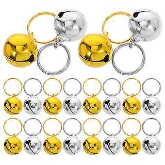 Pet Small Bells for Collar 72Pcs Loose Beads Puppy Dog