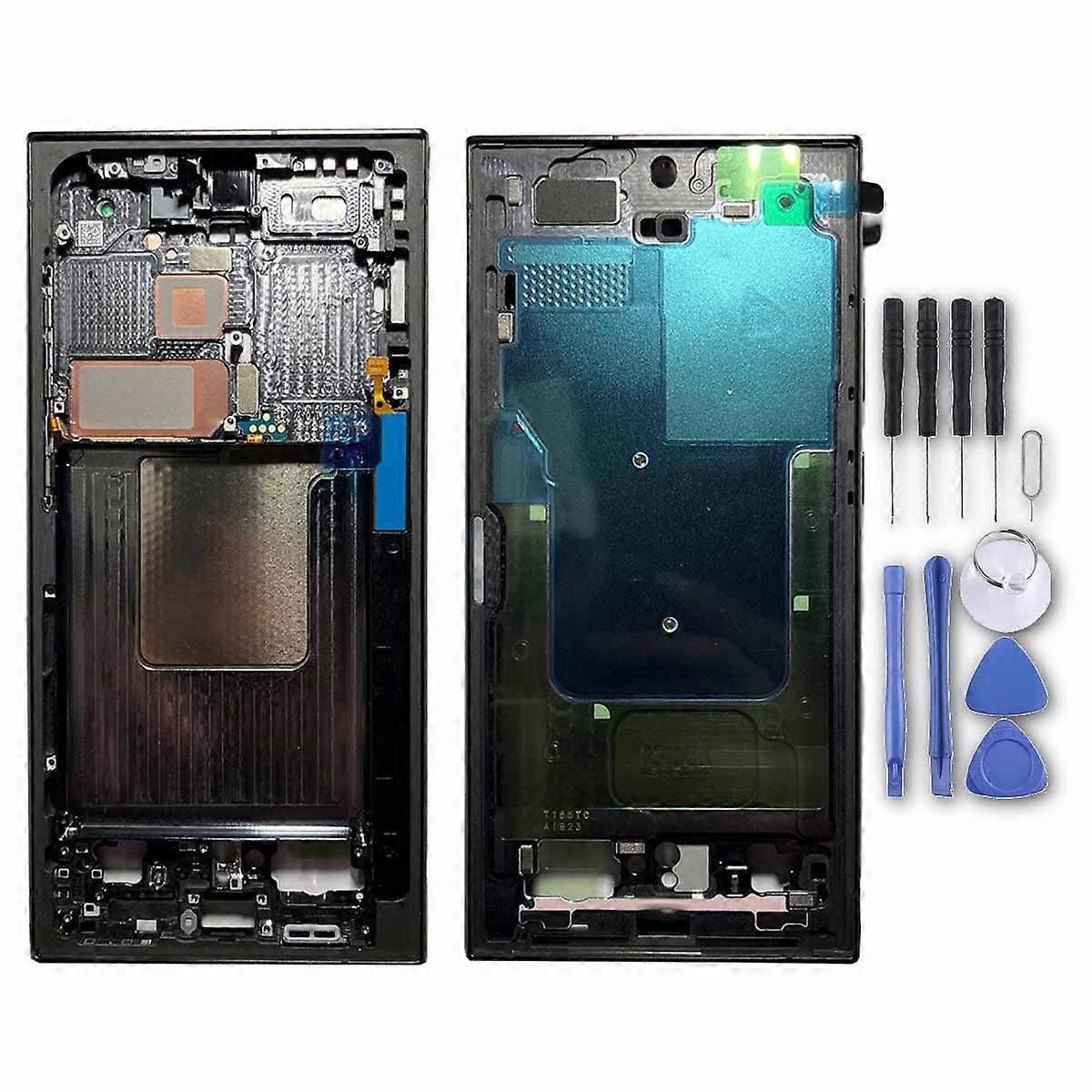 Samsung Galaxy S24 Ultra product set: replacement and repair parts, displays, frames