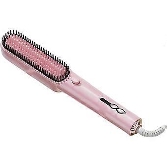 Haarstijlborstel, ionische stijltang en krulborstel, thermische anti-frizz, glanzend stylingtool voor vrouwen, krullend haar