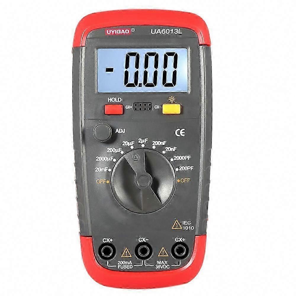UA6013L High Precision Digital LCD Capacitance Meter Tester