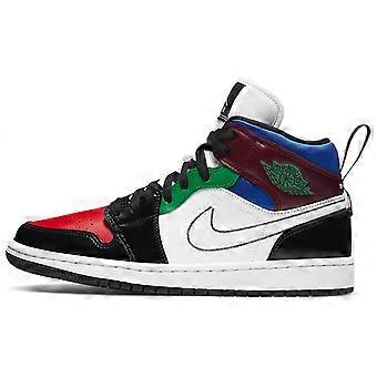 Air Nike 1 Mid Se 'Black White Multi Color' Women's DB5454-001