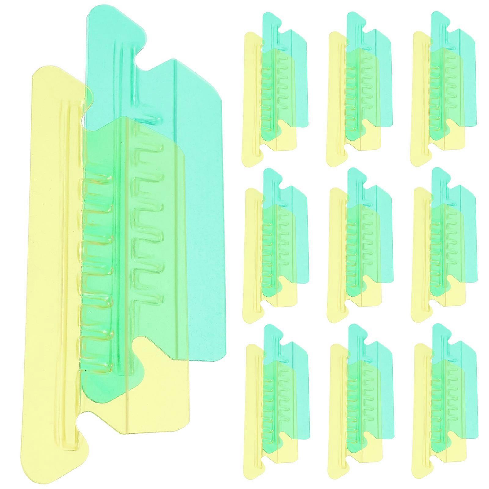 Plastic File Folder Tabs for Hanging Files 20Pcs Assorted
