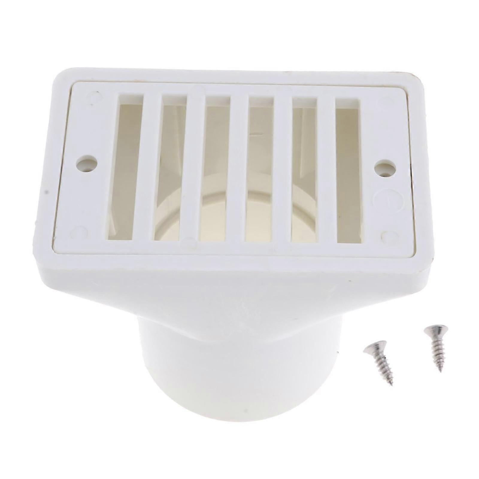 Universal Swimming Pool Drainer Round 1.5inch Overflow Spout Replacement Fitting