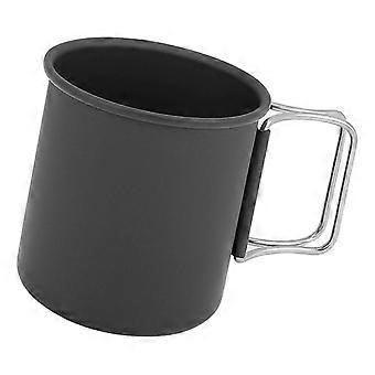 DTCY Camping Cup with Foldable Handle Aluminium Alloy Multifunction Portable Camping Mug for Camping Picnic Hiking Travel